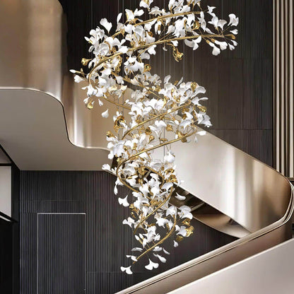 Gingko Chandelier Style M
