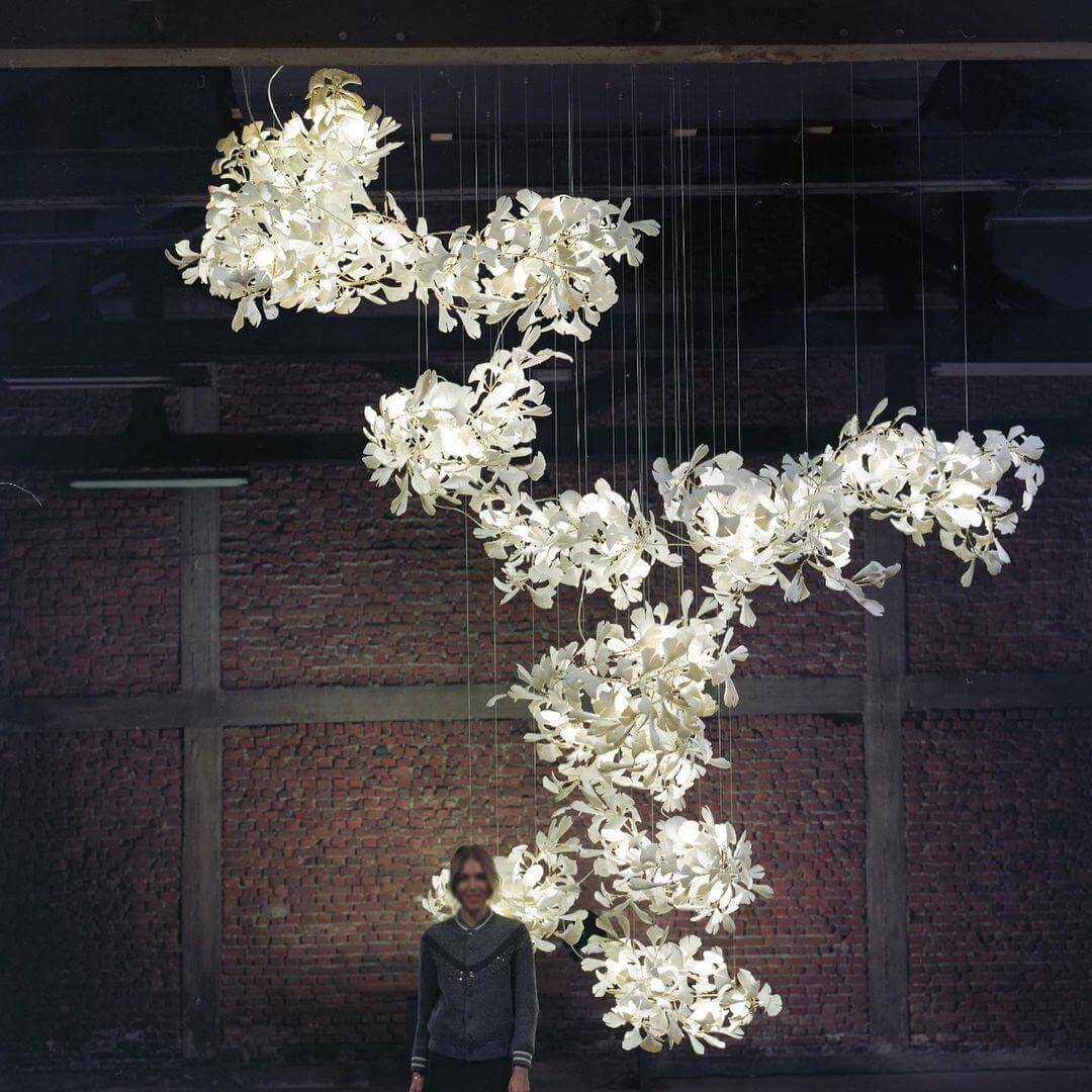 Gingko Chandelier Style M